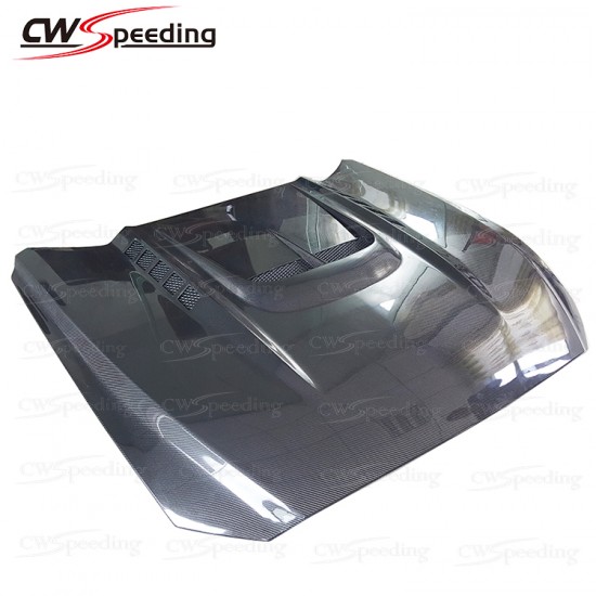 ROWEN STYLE CARBON FIBER HOOD FOR 2015-2017 FORD MUSTANG ROWEN STYLE CARBON FIBER HOOD FOR 2015-2017 FORD MUSTANG