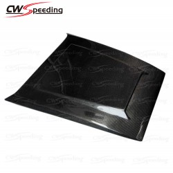 CARBON FIBER ENGINE HOOD HOOD SCOOP FOR FORD MUSTANG