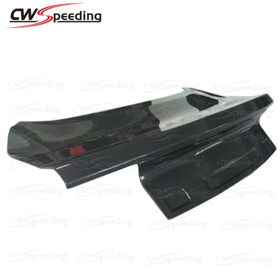 CARBON FIBER REAR TRUNK LID FOR 2015-2017 FORD MUSTANG CARBON FIBER REAR TRUNK LID FOR 2015-2017 FORD MUSTANG