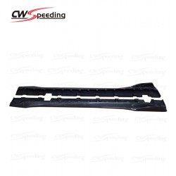 AC STYLE CARBON FIBER SIDE SKIRTS FOR 2018-2019 FORD MUSTANG 
