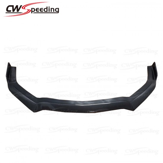 AC STYLE CARBON FIBER FRONT LIP FOR 2018-2019 FORD MUSTANG 