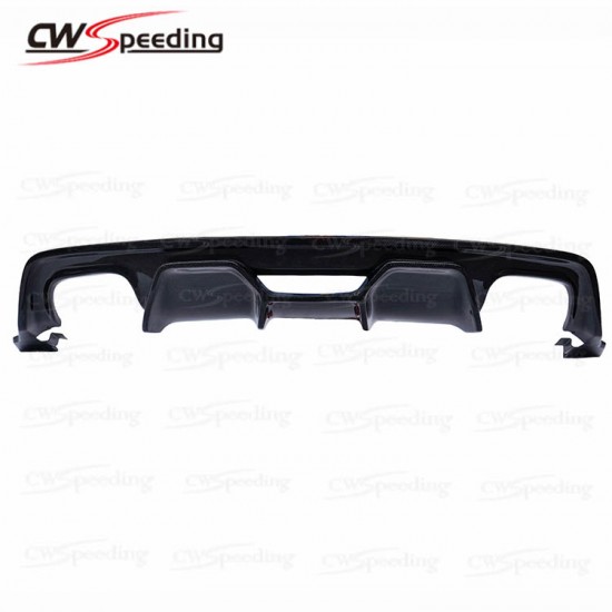 CWS-CA STYLE CARBON FIBER REAR DIFFUSER(T-4) FOR 2014-2017 FORD MUSTANG 