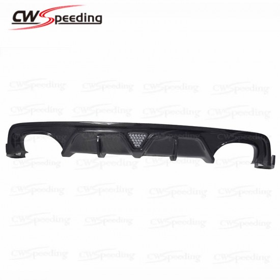 CWS-CB STYLE CARBON FIBER REAR DIFFUSER(T-4) FOR 2014-2017 FORD MUSTANG 