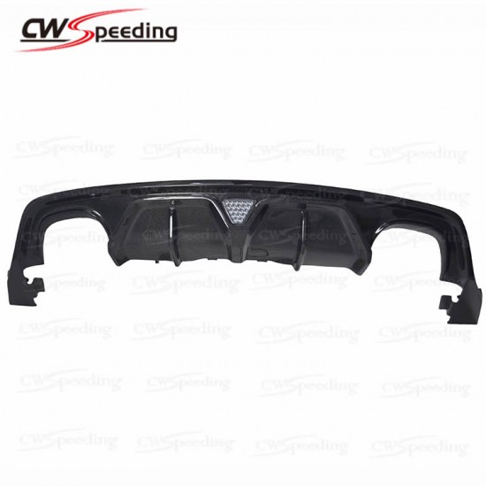 CWS-CB STYLE CARBON FIBER REAR DIFFUSER(T-4) FOR 2014-2017 FORD MUSTANG 