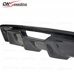 CWS-CA STYLE CARBON FIBER REAR DIFFUSER(T-2) FOR 2014-2017 FORD MUSTANG 