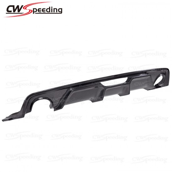 CWS-CA STYLE CARBON FIBER REAR DIFFUSER(T-2) FOR 2014-2017 FORD MUSTANG 
