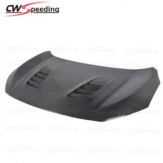 CWS-CB STYLE CARBON FIBER HOOD FOR 2016-2018 HONDA CIVIC