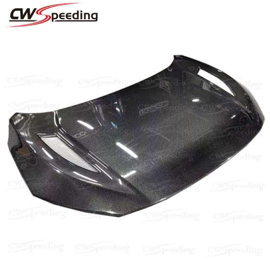 SI STYLE CARBON FIBER HOOD FOR 2016-2018 HONDA CIVIC X