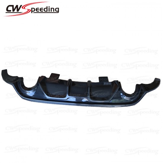 CWS-B STYLE CARBON FIBER REAR DIFFUSER FOR 2016-2018 HONDA CIVIC X