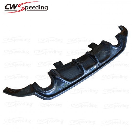 CWS-B STYLE CARBON FIBER REAR DIFFUSER FOR 2016-2018 HONDA CIVIC X