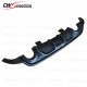 CWS-B STYLE CARBON FIBER REAR DIFFUSER FOR 2016-2018 HONDA CIVIC X