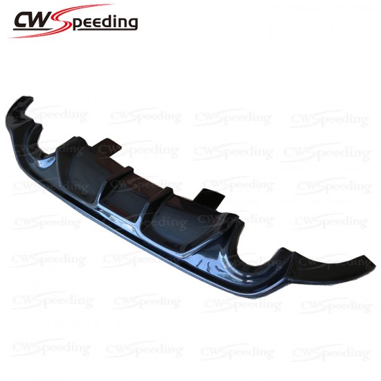 CWS-B STYLE CARBON FIBER REAR DIFFUSER FOR 2016-2018 HONDA CIVIC X