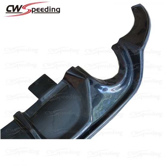 CWS-B STYLE CARBON FIBER REAR DIFFUSER FOR 2016-2018 HONDA CIVIC X