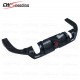 CWS-A STYLE CARBON FIBER REAR DIFFUSER WITH LEADER LIGHT FOR 2016-2018 HONDA CIVIC X