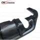 CWS-A STYLE CARBON FIBER REAR DIFFUSER WITH LEADER LIGHT FOR 2016-2018 HONDA CIVIC X