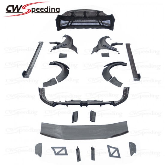 CWS-CA STYLE WIDE HALF FIBER GLASS BODY KIT FOR 2016-2018 HONDA CIVIC X CWS-CA STYLE WIDE HALF FIBER GLASS BODY KIT FOR 2016-2018 HONDA CIVIC X
