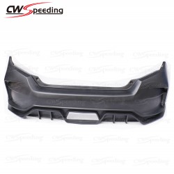 CWS STYLE FIBER GLASS FRONT BUMPER FOR 2014-2018 HONDA CIVIC X