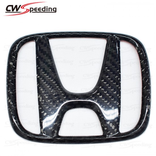 REPLACEMENT STYLE CARBON FIBER FRONT AND REAR LOGO BADGE FOR 2016-2018 HONDA CIVIC X REPLACEMENT STYLE CARBON FIBER FRONT AND REAR LOGO BADGE FOR 2016-2018 HONDA CIVIC X