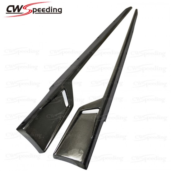 CWS-CA STYLE CARBON FIBER SIDE SKIRTS FOR 2010-2012 HONDA CRZ