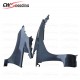 OEM STYLE CARBON FIBER FRONT FENDER FOR 2011-2013 HONDA FIT 