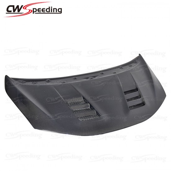 CWS-CA STYLE CARBON FIBER HOOD FOR 2014-2016 HONDA FIT GK5 