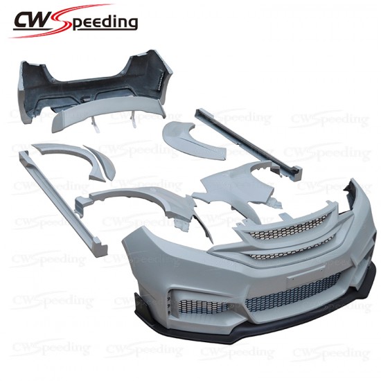 CWS-CA STYLE FIBER GLASS BODY KIT FOR 2014-2016 HONDA FIT GK5 CWS-CA STYLE FIBER GLASS BODY KIT FOR 2014-2016 HONDA FIT GK5