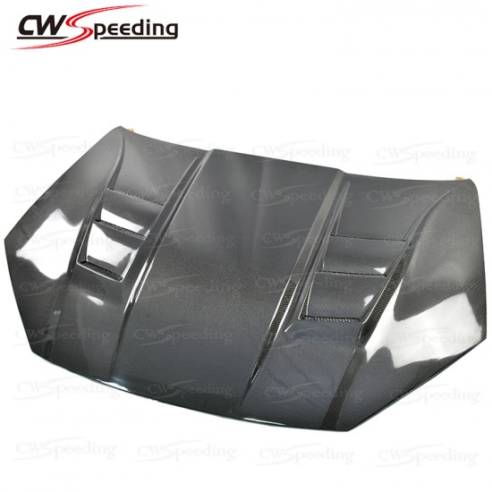 CWS STYLE CARBON FIBER HOOD FOR 2011-2013 HYUNDAI GENESIS COUPE 