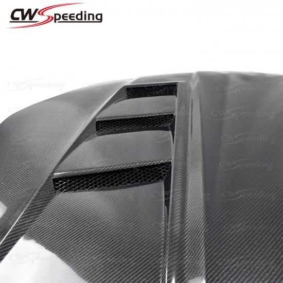 CWS STYLE CARBON FIBER HOOD FOR 2011-2013 HYUNDAI GENESIS COUPE 