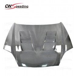 TS STYLE CARBON FIBER HOOD FOR 2005 HYUNDAI GENESIS COUPE 