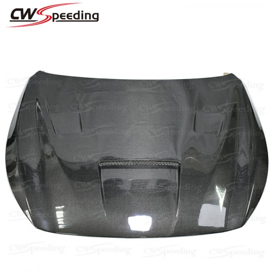 CWS STYLE CARBON FIBER ENGINE HOOD BONNET FOR 2015-2017 INFINITI Q50 CWS STYLE CARBON FIBER ENGINE HOOD BONNET FOR 2015-2017 INFINITI Q50