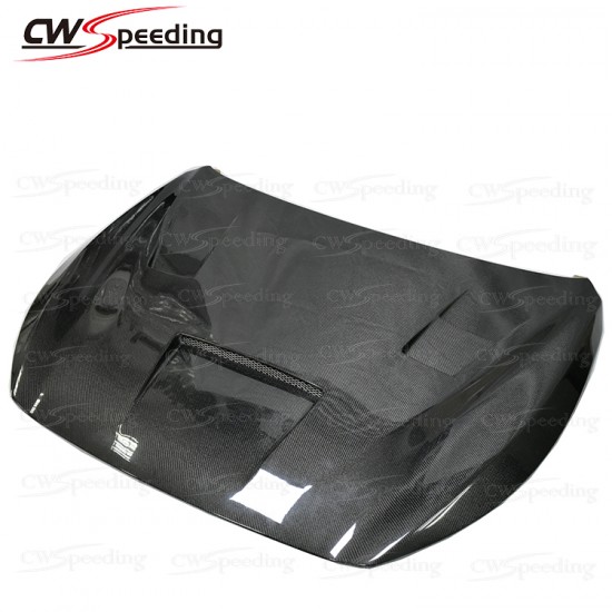 CWS STYLE CARBON FIBER ENGINE HOOD BONNET FOR 2015-2017 INFINITI Q50 CWS STYLE CARBON FIBER ENGINE HOOD BONNET FOR 2015-2017 INFINITI Q50