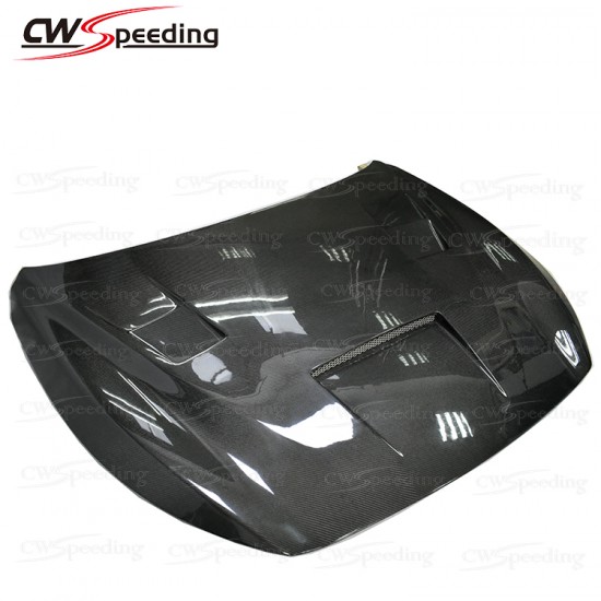 CWS STYLE CARBON FIBER ENGINE HOOD BONNET FOR 2015-2017 INFINITI Q50 CWS STYLE CARBON FIBER ENGINE HOOD BONNET FOR 2015-2017 INFINITI Q50