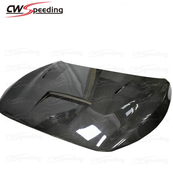 CWS STYLE CARBON FIBER ENGINE HOOD BONNET FOR 2015-2017 INFINITI Q50 CWS STYLE CARBON FIBER ENGINE HOOD BONNET FOR 2015-2017 INFINITI Q50