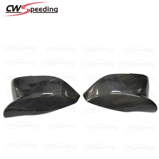 CARBON FIBER SIDE MIRROR COVER REPLACEMENT STYLE FOR 2014-2016 INFINITI Q50 CARBON FIBER SIDE MIRROR COVER REPLACEMENT STYLE FOR 2014-2016 INFINITI Q50