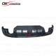 CARBON FIBER REAR DIFFUSER WITH LEADER LIGHT FOR 2018-2020 INFINITI Q50