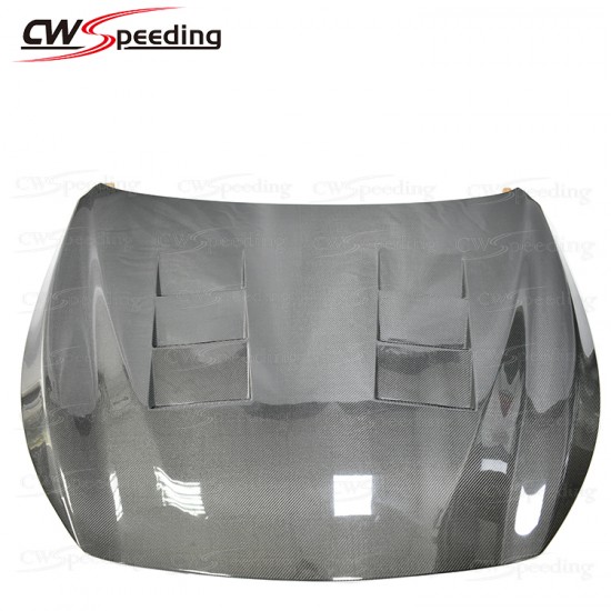 CWS-B STYLE CARBON FIBER HOOD FOR 2015-2017 INFINITI Q50 CWS-B STYLE CARBON FIBER HOOD FOR 2015-2017 INFINITI Q50