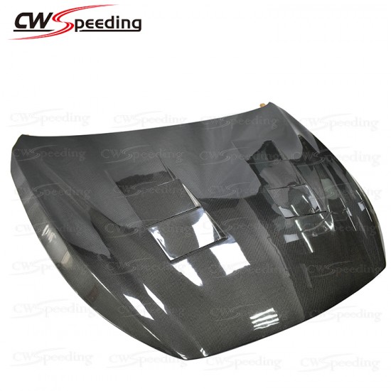 CWS-B STYLE CARBON FIBER HOOD FOR 2015-2017 INFINITI Q50 CWS-B STYLE CARBON FIBER HOOD FOR 2015-2017 INFINITI Q50