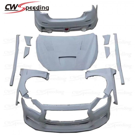 FIBER GLASS BODY KIT FOR 2015-2017 INFINITI Q50 (DO NOT INCLUDNG HOOD AND FENDER) FIBER GLASS BODY KIT FOR 2015-2017 INFINITI Q50 (DO NOT INCLUDNG HOOD AND FENDER)