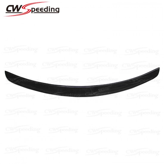 CARBON FIBER REAR SPOILER FOR 2013-2016 JAGUAR XF 