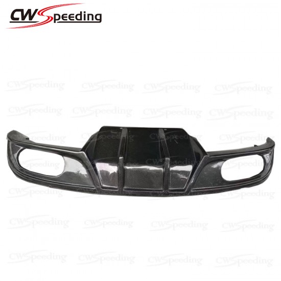 CARBON FIBER REAR DIFFUSER FOR 2012-2015 JAGUAR XF 