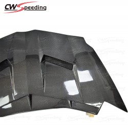 750 SVJ STYLE CARBON FIBER HOOD FOR 2011-2015 LAMBORGHINI AVENTADOR LP700-4 LP720 LP750