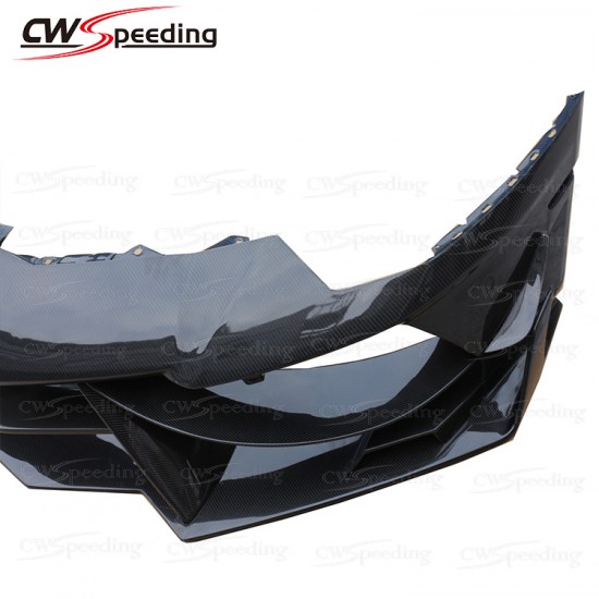 DMC STYLE CARBON FIBER FRONT BUMPER FOR LAMBORGHIBLI AVENTADOR LP700-4 720 750 DMC STYLE CARBON FIBER FRONT BUMPER FOR LAMBORGHIBLI AVENTADOR LP700-4 720 750