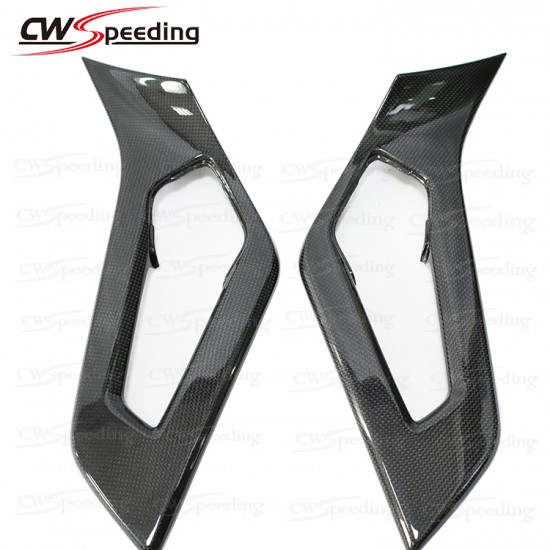 DRY CARBON FIBER DOOR HANDLE FOR 2011-2015 LAMBORGHINI AVENTADOR LP700-4 DRY CARBON FIBER DOOR HANDLE FOR 2011-2015 LAMBORGHINI AVENTADOR LP700-4