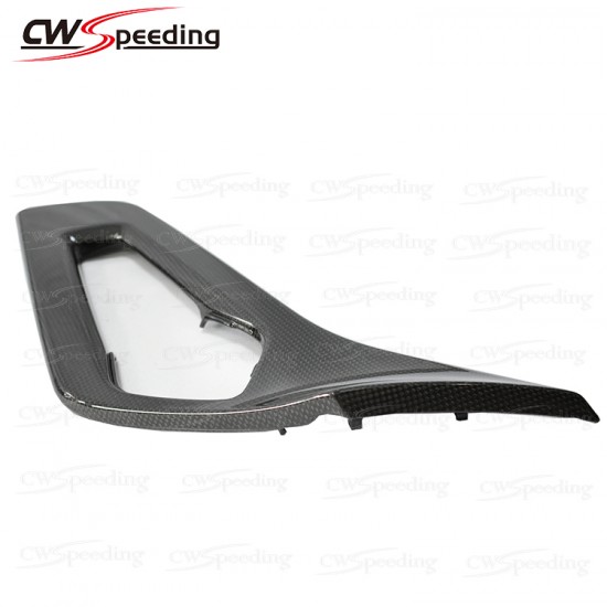 DRY CARBON FIBER DOOR HANDLE FOR 2011-2015 LAMBORGHINI AVENTADOR LP700-4 DRY CARBON FIBER DOOR HANDLE FOR 2011-2015 LAMBORGHINI AVENTADOR LP700-4