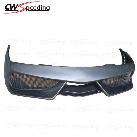 DMC STYLE HALF CARBON FIBER FRONT BUMPER FOR LAMBORGHINI GALLARDO LP550 LP560 LP570