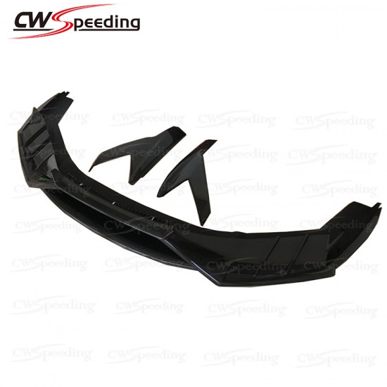 MAMSORY STYLE CARBON FIBER FRONT LIP FOR LAMBORGHINI HURACAN LP580 LP610 MAMSORY STYLE CARBON FIBER FRONT LIP FOR LAMBORGHINI HURACAN LP580 LP610