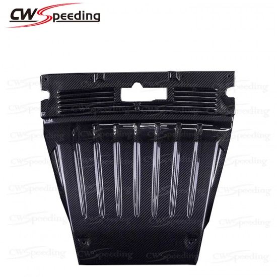 REPLACEMENT STYLE CARBON FIBER ENGINE COVER TRIM FOR 2014-2016 LAMBORGHINI HURACAN LP610 REPLACEMENT STYLE CARBON FIBER ENGINE COVER TRIM FOR 2014-2016 LAMBORGHINI HURACAN LP610