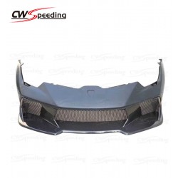 VORSTEINER STYLE HALF CARBON FIBER FRONT BUMPER FOR LAMBORGHINI HURACAN LP610-4 LP580-2