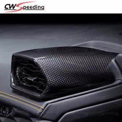 CARBON FIBER CENTROL CONSOLE COVER FOR 2014-2016 LAMBORGHINI HURACAN LP610 