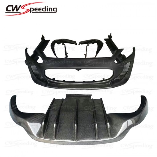 ECE STYLE HALF CARBON FIBER BODY KIT FOR 2007-2015 MASERATI GRANTURISMO GT GTS ECE STYLE HALF CARBON FIBER BODY KIT FOR 2007-2015 MASERATI GRANTURISMO GT GTS